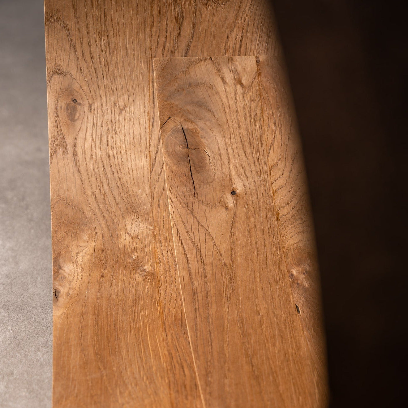 Furnier auf Vlies Detail